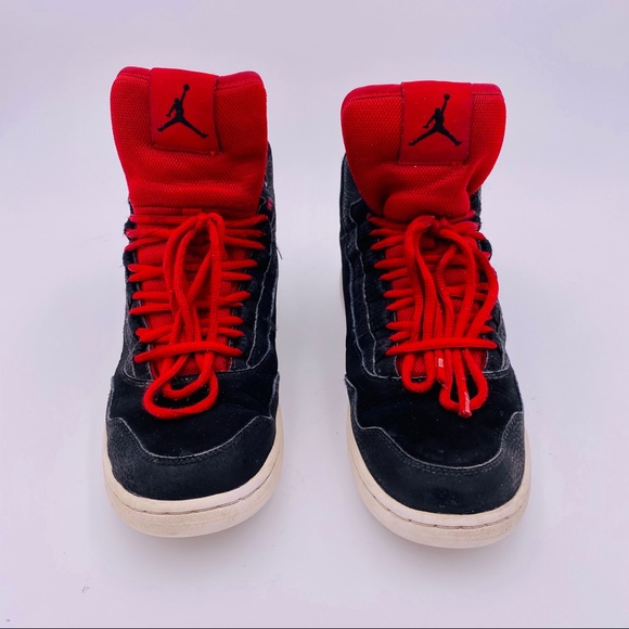 jordan executive white red